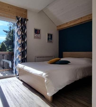 Mont Bivouac, Chambre,Entree Et Sdb Privee,Balcon Vue Mtblanc Passy  Exterior foto